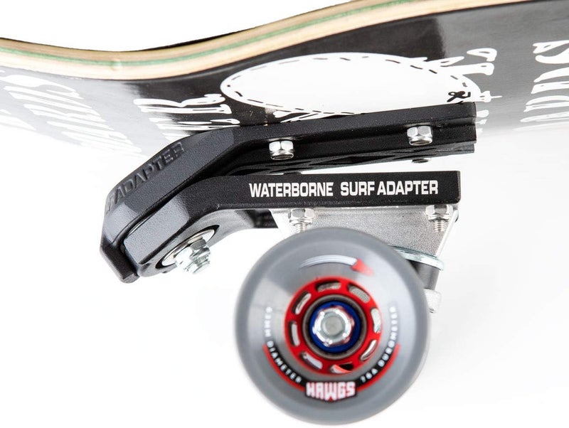 WATERBORNE SKATEBOARDS Surf and Rail Adapter FIN System for 3 Surfskate Trucks Modes - Surf Skate Truck Fits Any Board - Longboard Skateboard Accessories, Surf Skateboard Trucks, Surfskate Skateboard - Image 5